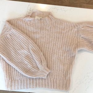 Sezane mohair blend sweater